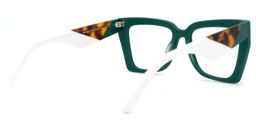 Melba Square Green Glasses2