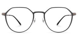 Boles Geometric Dark-Grey Glasses0