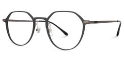 Boles Geometric Dark-Grey Glasses1
