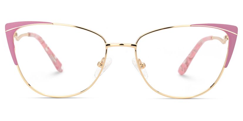 Jannette Cateye Pink Glasses
