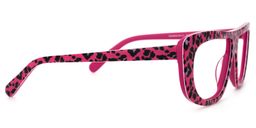 Sonia Geometric Red-Leopard Glasses2