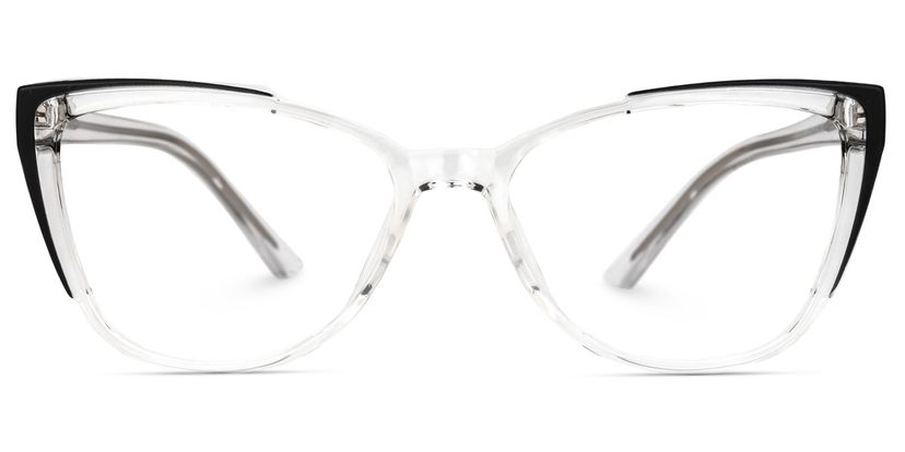 Rowe Cateye Clear Glasses