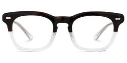 Biles Square Two-Tone Glasses0