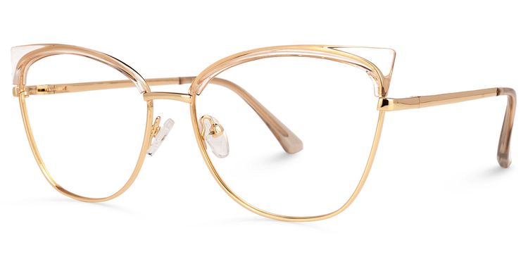 Whaley Cateye Clear Glasses