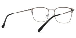 Stanage Browline Silver Glasses3