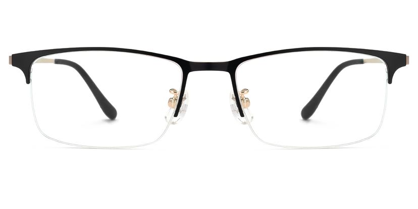 Shamblin Rectangle Black Glasses