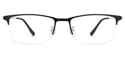 Shamblin Rectangle Black Glasses0