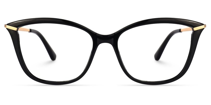 Bethea Cateye Black Glasses
