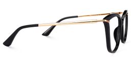 Bethea Cateye Black Glasses2