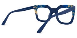Carrasco Square Blue Glasses3
