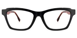 Brito Square Black Glasses0
