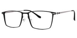 Chiru Square Black Glasses1
