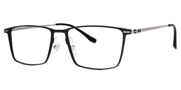 Chiru Square Black Glasses