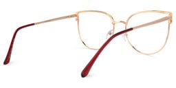 Jenitza Geometric Red Glasses2