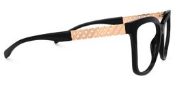 Aracelis Cateye Black Glasses2