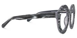 Vilmary Round Gray Glasses2