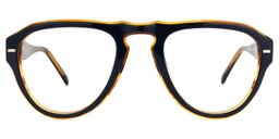 Worsley Geometric Dark-Blue Glasses0