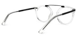 Buggie Round Clear Glasses3
