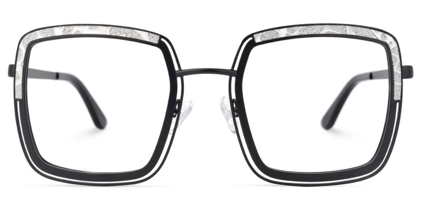 Polomsky Square Black Glasses