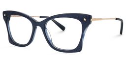 Tameron Butterfly Dark-Blue Glasses1