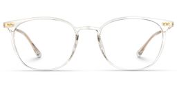 Vilanova Round Clear Glasses0