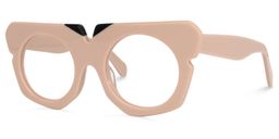 Snell Geometric Pink Glasses1