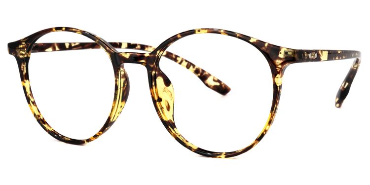Blanco Round Tortoise Glasses