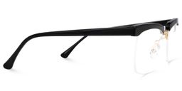 French Browline Black Glasses2