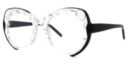 Theresa Geometric White Glasses1