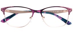 Elijah Browline Purple Glasses1