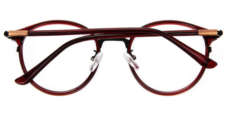 Christine Retro Round Eyeglasses5