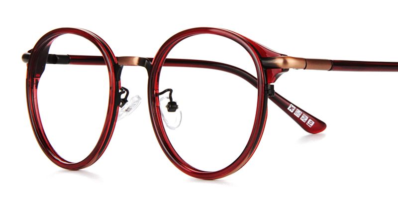 Christine Retro Round Eyeglasses2