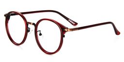 Christine Retro Round Eyeglasses4