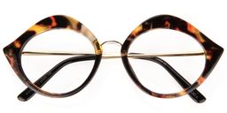 Cassiel Kiss Mouth Tortoise Glasses1