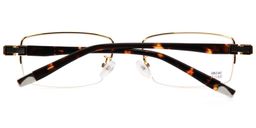 Dolores Half Rim Glasses3