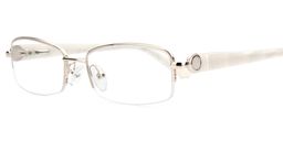 Jacob Rectangle White Glasses2