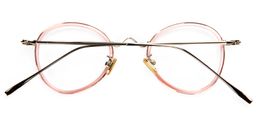 Demi Round Pink Glasses5