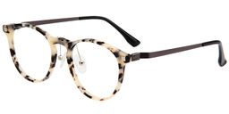 MaryKay Round Black-Silver Glasses3