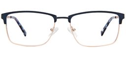 Ashplant Rectangle Blue Glasses0