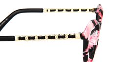 Trista Cat Eye Floral Glasses4