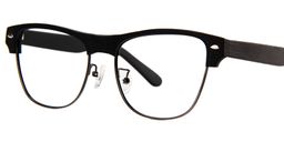 Letitia Browline Black Glasses2