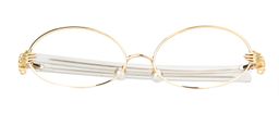 Barbara Oval Glasses 1