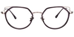 Mary Cute Cat Eye Gray Glasses0