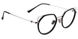 Mary Cute Cat Eye Black Glasses5