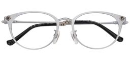 Francie Oval Titanium Glasses1