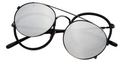 Merle Aviator Clip-on Glasses 0