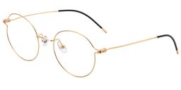 Rory Round Titanium Glasses 3