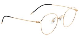 Rory Round Titanium Glasses 2