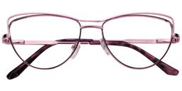 Avery Aviator Pink Eyeglasses1