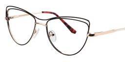 Avery Aviator Black Eyeglasses2